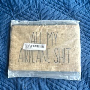 (New) All My Charging Sh*t brown travel bag